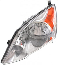 Front Head Light Left Driver Side Direct Replacement Compatible With 2007-2011 Honda CR-V HO2502129 33151SWAA01