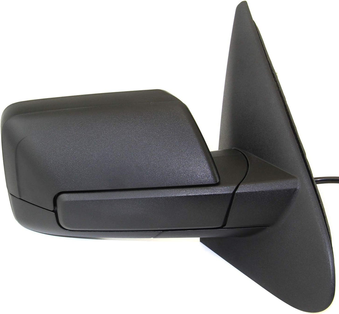 Front Power Mirror Manual Folding Heated Textured Right Passenger Side Direct Replacement Compatible With 2011 Ford Expedition FO1321363 8L1Z17682BA BL1Z17682BA-PFM