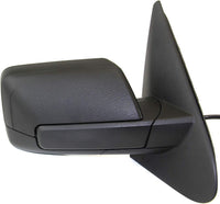 Front Power Mirror Manual Folding Heated Textured Right Passenger Side Direct Replacement Compatible With 2011 Ford Expedition FO1321363 8L1Z17682BA BL1Z17682BA-PFM