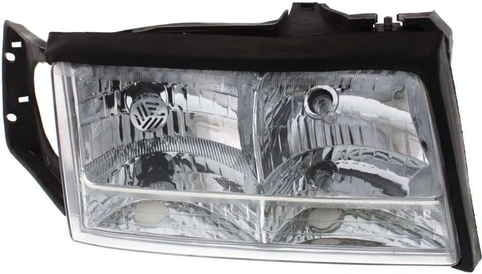 Set Of 2 Front Headlight Assembly Right Passenger & Left Driver Side Direct Replacement Compatible With 1997-1999 Cadillac DeVille GM2502165 GM2503165 16526199 16526200