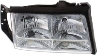 Set Of 2 Front Headlight Assembly Right Passenger & Left Driver Side Direct Replacement Compatible With 1997-1999 Cadillac DeVille GM2502165 GM2503165 16526199 16526200