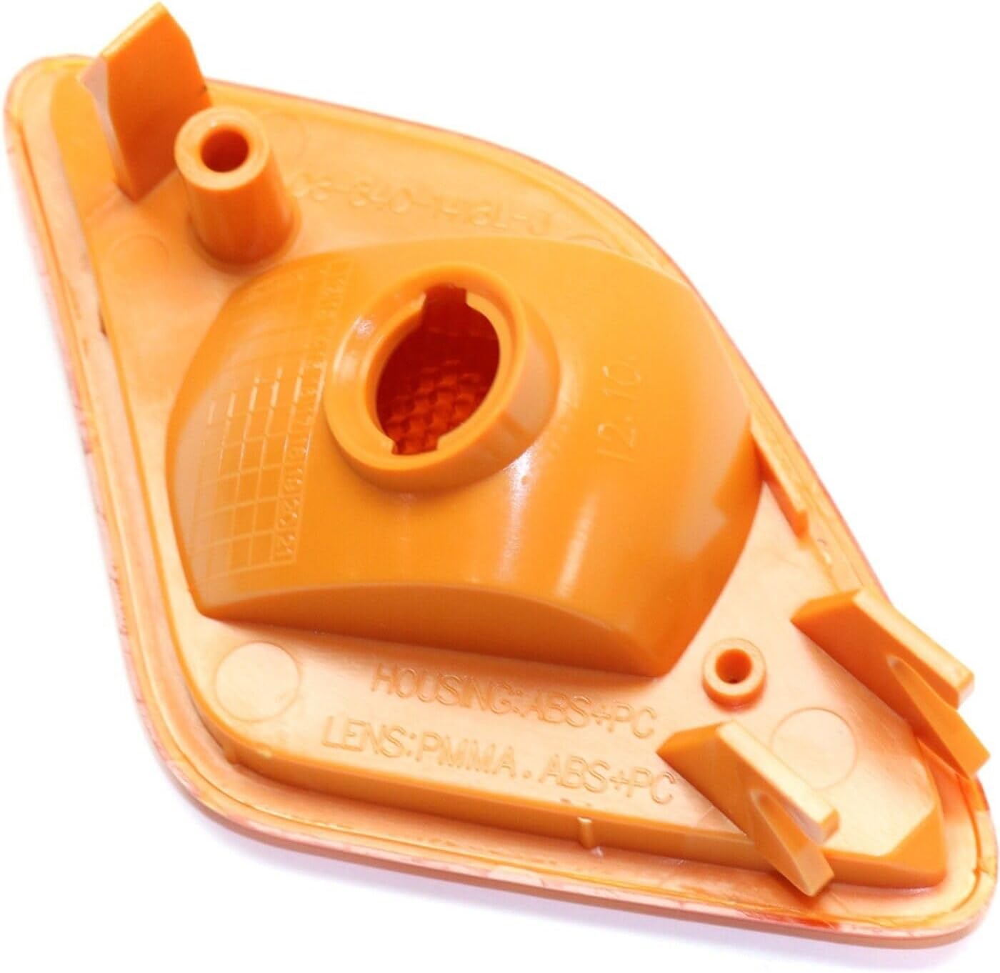 Front Side Marker Lamp Lens And Housing Left Driver Side Direct Replacement Compatible With 2010-2013 Mercedes-Benz S-Class MB2554104 2218200521