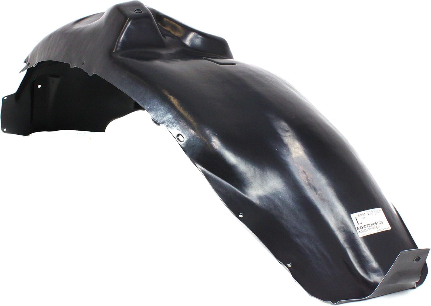 Front Fender Liner Left Driver Side Direct Replacement Compatible With 2007-2014 Lincoln Navigator/Ford Expedition FO1248129 7L1Z16103A
