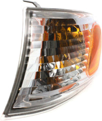 Front Corner Light Assembly Plastic Left Driver Side Direct Replacement Compatible With 2001-2002 Toyota Corolla TO2530137 8152002070