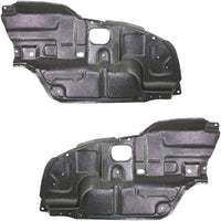 Set of 2 Front Engine Splash Shield Under Cover Plastic Left Driver & Right Passenger Side Direct Replacement Compatible with 2002-2006 Toyota Camry TO1228106 TO1228107