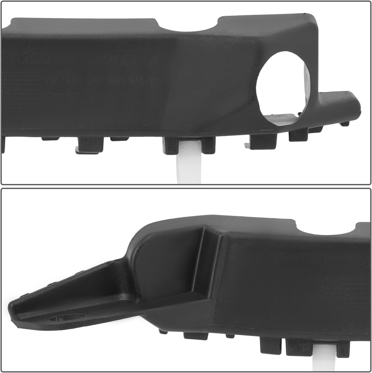 Front Bumper Mounting Bracket Right Passenger Side Direct Replacement Compatible With 2011-2016 Hyundai Elantra / 2013-2014 Coupe HY1043107 865143X000