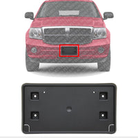 Front License Plate Bracket Textured Direct Replacement Compatible with 2014-2020 Dodge Durango CH1068135 5113718AC