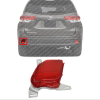 Rear Bumper Reflector Left Driver Side Direct Replacement Compatible with 2014-2019 Toyota Highlander TO1184108 814900E020