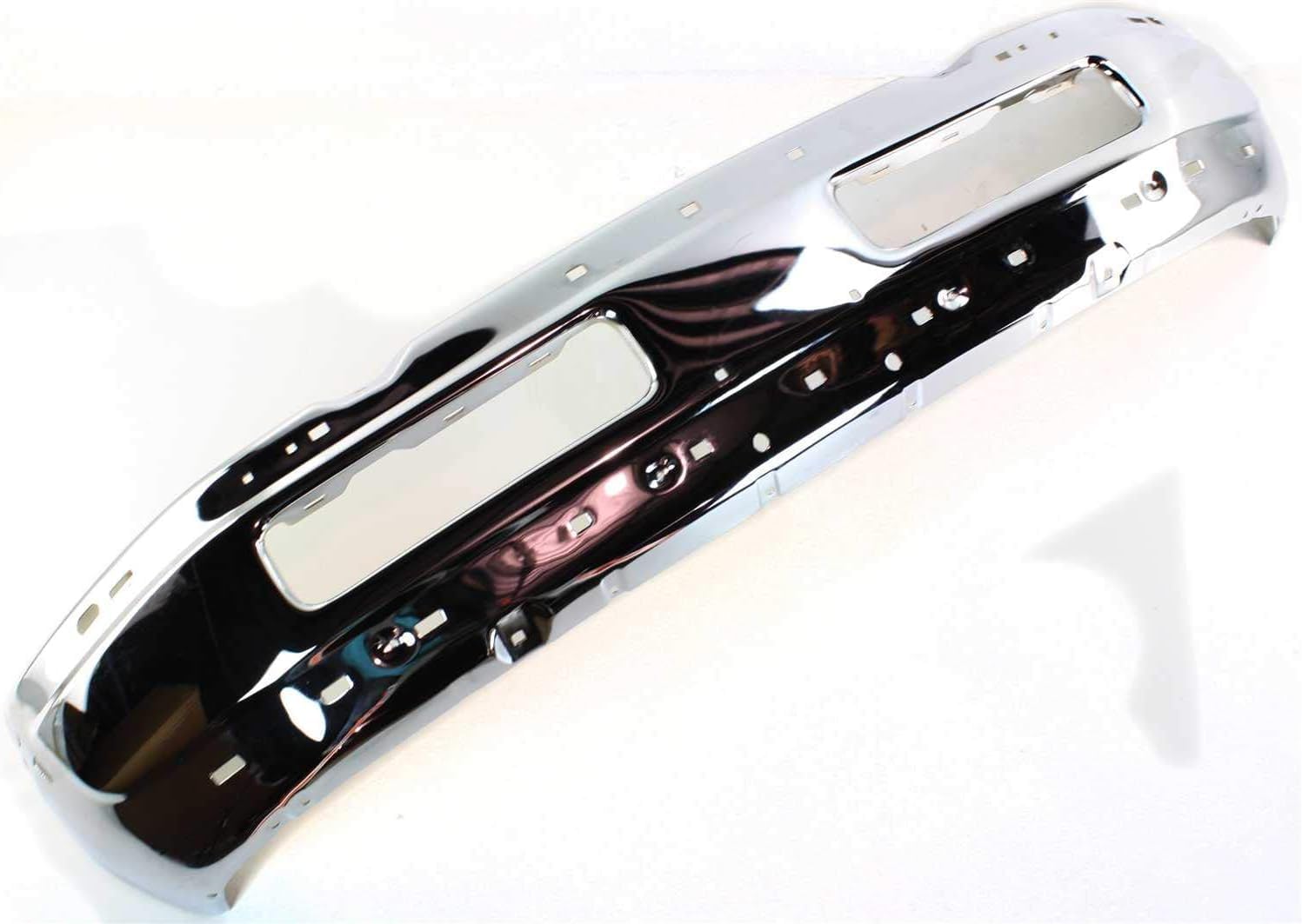 Front Bumper Face Bar Chrome Steel + Inner Brackets Left Driver & Right Passenger Side Direct Replacement Compatible With 1997-2001 Dodge Ram 1500/1997-2002 2500 3500 CH1002256