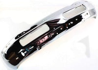 Front Bumper Face Bar Chrome Steel + Inner Brackets Left Driver & Right Passenger Side Direct Replacement Compatible With 1997-2001 Dodge Ram 1500/1997-2002 2500 3500 CH1002256