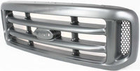 Front Grille Painted Argent Shell And Cross Bar Insert Plastic Direct Replacement Compatible With 1999-2004 Ford F-Series Super Duty FO1200362 YC3Z8200AAA