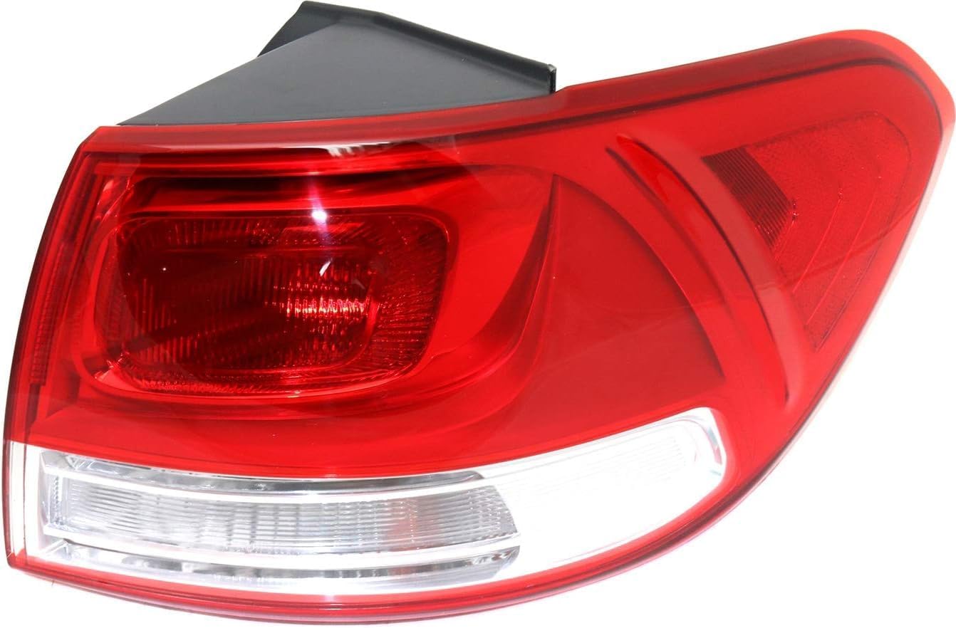 Tail Light Outer Assembly Right Passenger Side Direct Replacement Compatible With 2016-2018 Kia Sorento KI2805119 92402C6000