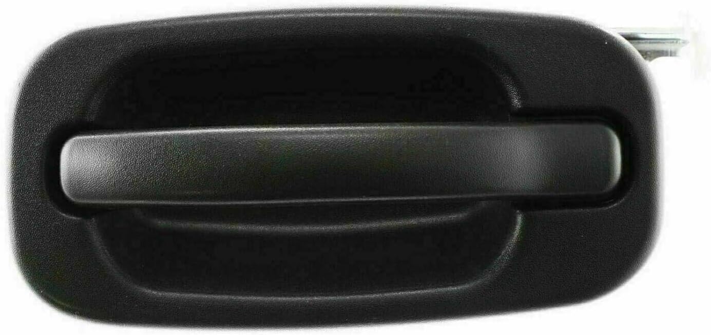 AUTOS PARTS PLUS Set of 4 Front & Rear Exterior Door Handle Textured Left and Right Side Direct Replacement Compatible with Chevrolet Silverado/GMC Sierra 1500 2500HD 3500 2001-2006 GM1310129