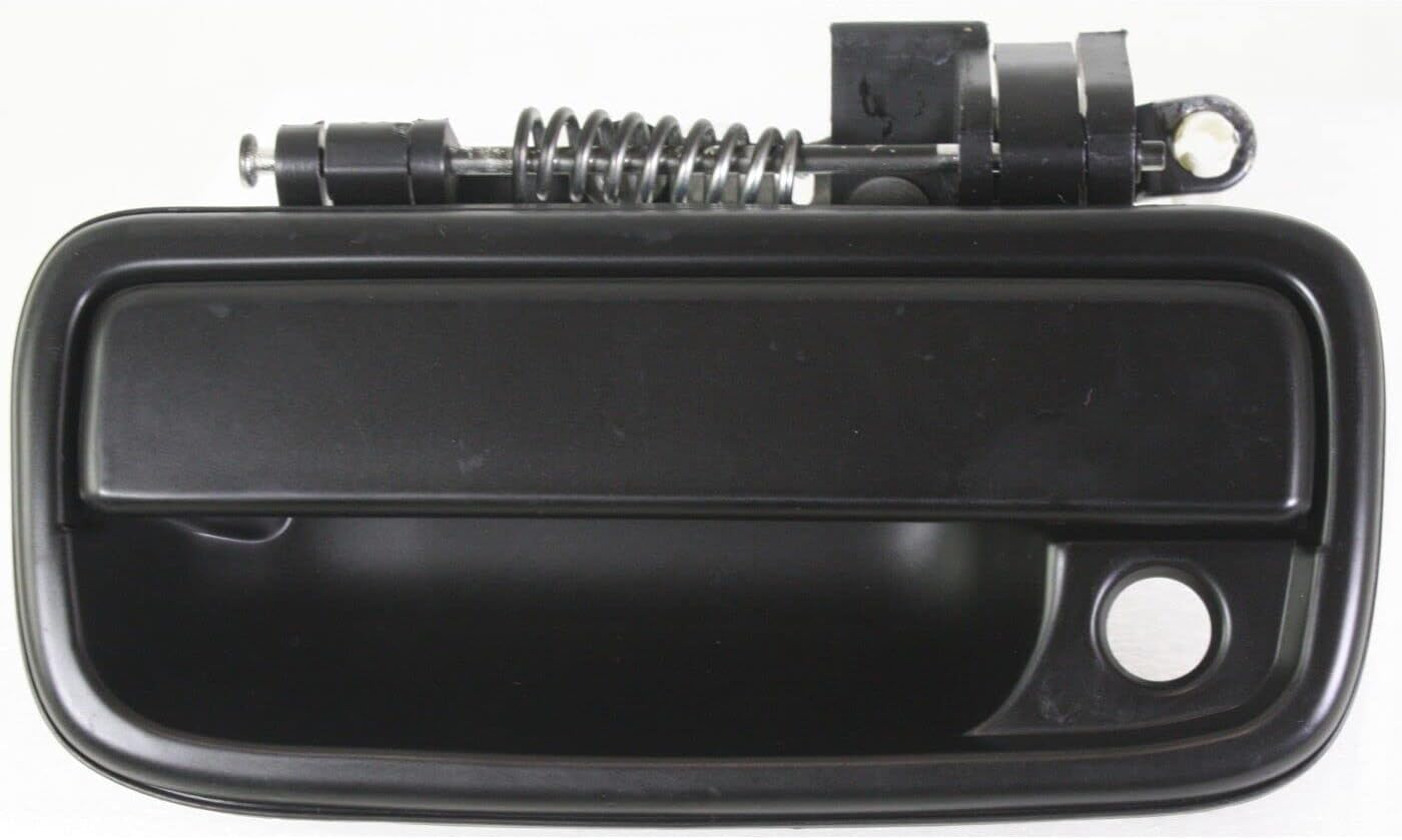 Front Exterior Door Handle with Keyhole Left Driver Side Direct Replacement Compatible with 1995-2004 Toyota Tacoma TO1310128 6922035070C0