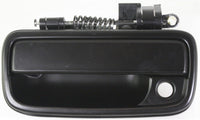 Front Exterior Door Handle with Keyhole Left Driver Side Direct Replacement Compatible with 1995-2004 Toyota Tacoma TO1310128 6922035070C0