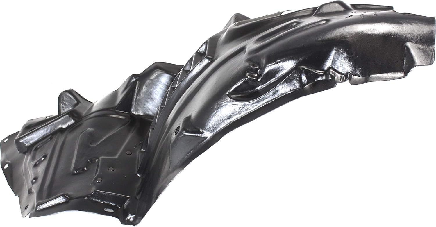 Front Section Fender Liner Left Driver Side Direct Replacement Compatible with 2003-2004 Infiniti M45 IN1248108 63841CR900