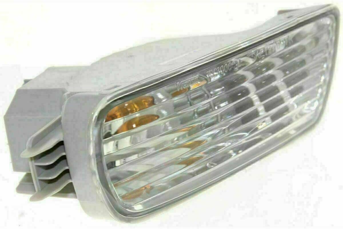 Front Bumper Steel + Grille + Upper Filler + Lower Valance + Signal Lamp Right Passenger & Left Driver Side Direct Replacement Compatible With Toyota Tacoma 2001-2004 TO1095196
