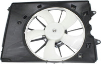 Front A/C Condenser Fan Assembly Left Driver Side Direct Replacement Compatible with 2014-2020 Acura MDX / 2017-2023 Honda Ridgeline AC3115125 190155J6A01-PFM