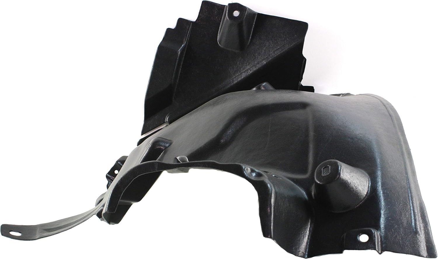 Front Fender Liner Rear Section Left Driver Side Direct Replacement Compatible With 2008-2011 Mercedes Benz C-Class MB1248146 2046904730