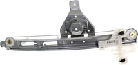 Rear Window Regulator Glass Left Driver Side Direct Replacement Compatible With 2007-2017 Jeep Patriot 68002893AA