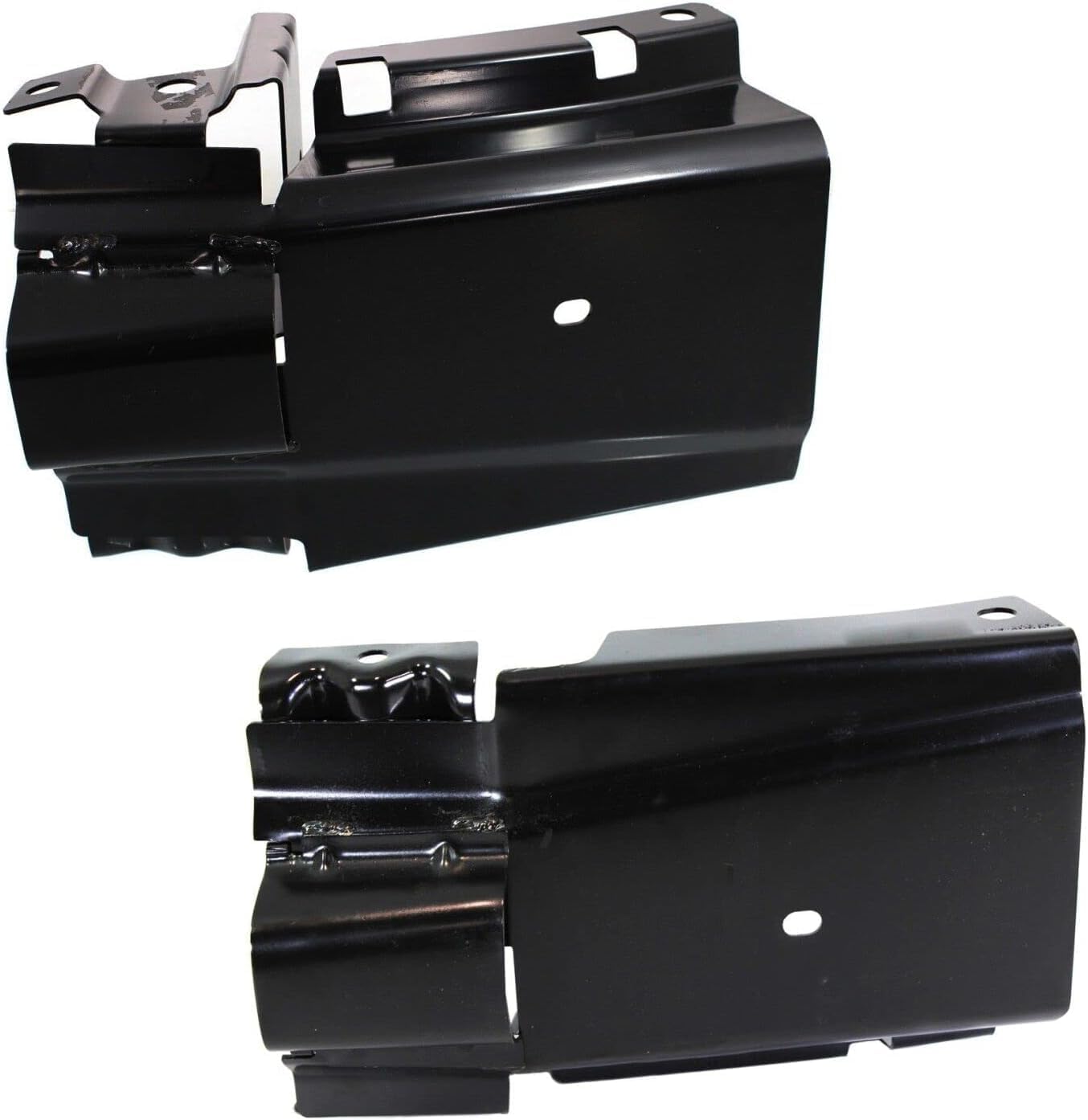 AUTOS PARTS PLUS Front Bumper Brackets + Outer Brace Set Of 4 Left Driver & Right Passenger Side Direct Replacement Compatible With Chevrolet Express & GMC Savana 2500 3500 2003-2023 GM1066151