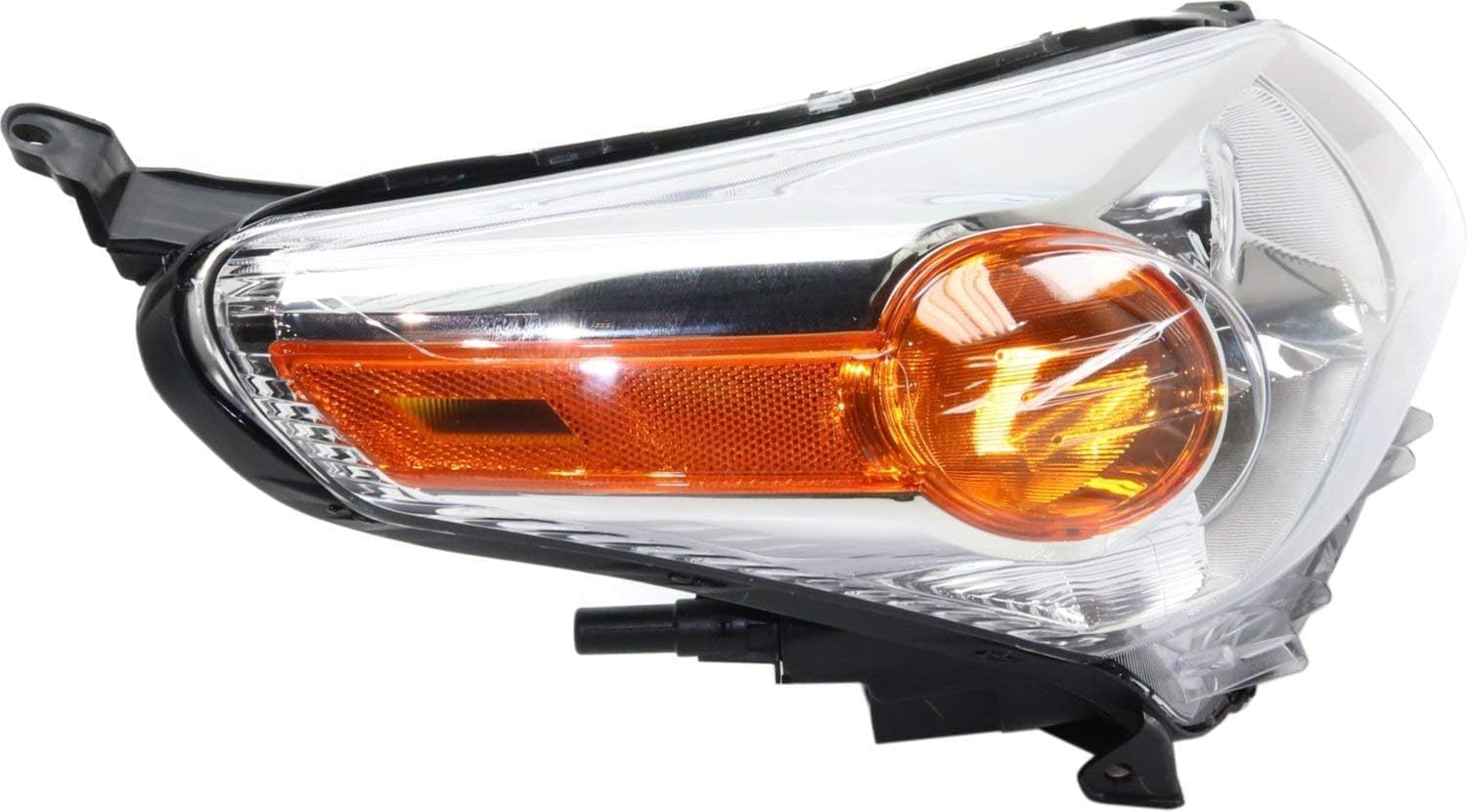 Set Of 2 Front Head Light Assembly Left Driver & Right Passenger Side Direct Replacement Compatible With 2008-2012 Scion xD SC2502103C SC2503103C 8113052890 8117052880
