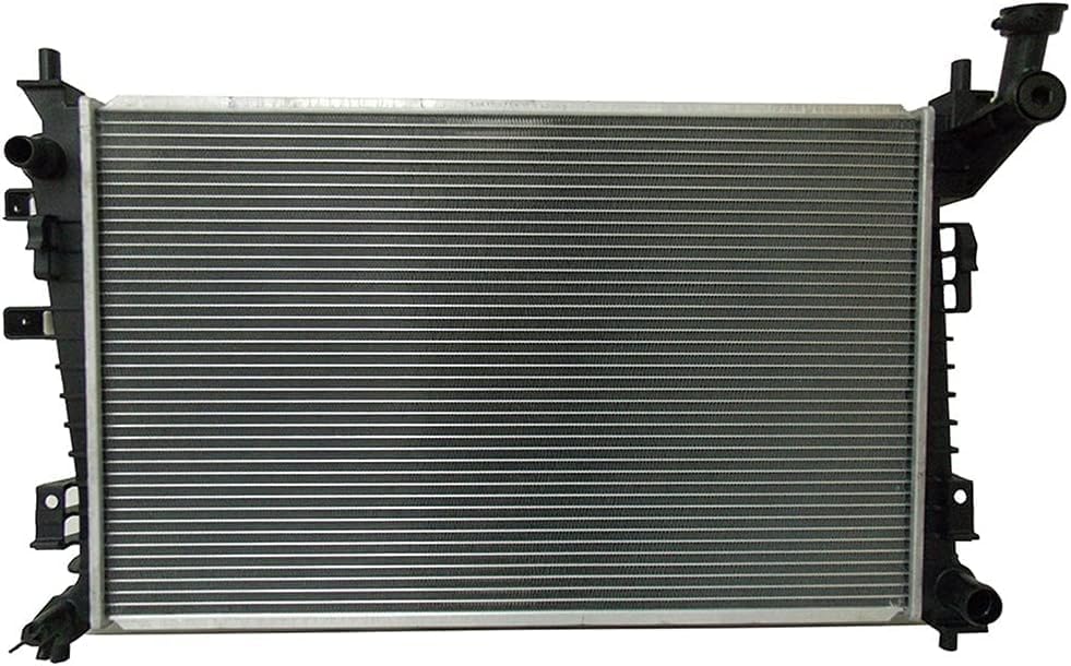 Front Radiator Aluminum Core Direct Replacement Compatible With 2008-2011 Ford Focus FO3010286 8S4Z8005A