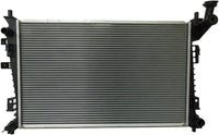 Front Radiator Aluminum Core Direct Replacement Compatible With 2008-2011 Ford Focus FO3010286 8S4Z8005A