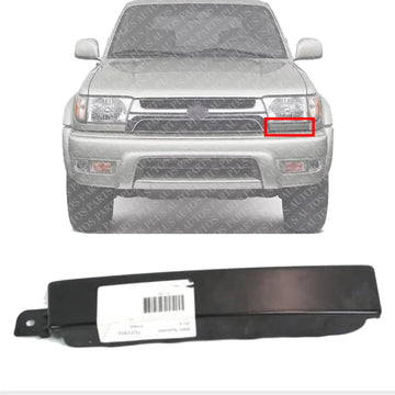 Front Grille Extension Filler Left Driver Side Direct Replacement Compatible With 1996-2002 Toyota 4Runner TO1088103 5251335030