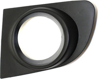 Front Fog Light Molding Textured Left Driver Side Direct Replacement Compatible With 2007-2012 Nissan Sentra NI1038110 62257ET80A