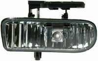Front Bumper Chrome + Upper Cover Primed + Lower Valance Textured + Fog Light RH & LH Side Direct Replacement Compatible With GMC Sierra 1500 1999-2002 / Yukon 2000-2006
