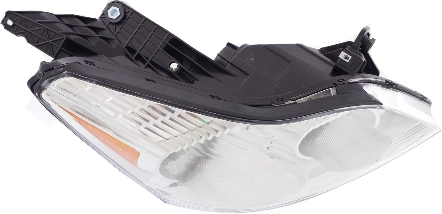 Front Head Light Assembly Right Passenger Side Direct Replacement Compatible With 2009-2012 Chevrolet Traverse GM2503330 20794802