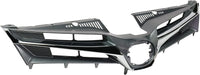 Front Grille Assembly Chrome Shell With Painted Dark Gray Insert Plastic Direct Replacement Compatible With 2018-2020 Toyota Sienna TO1200430 5310108170
