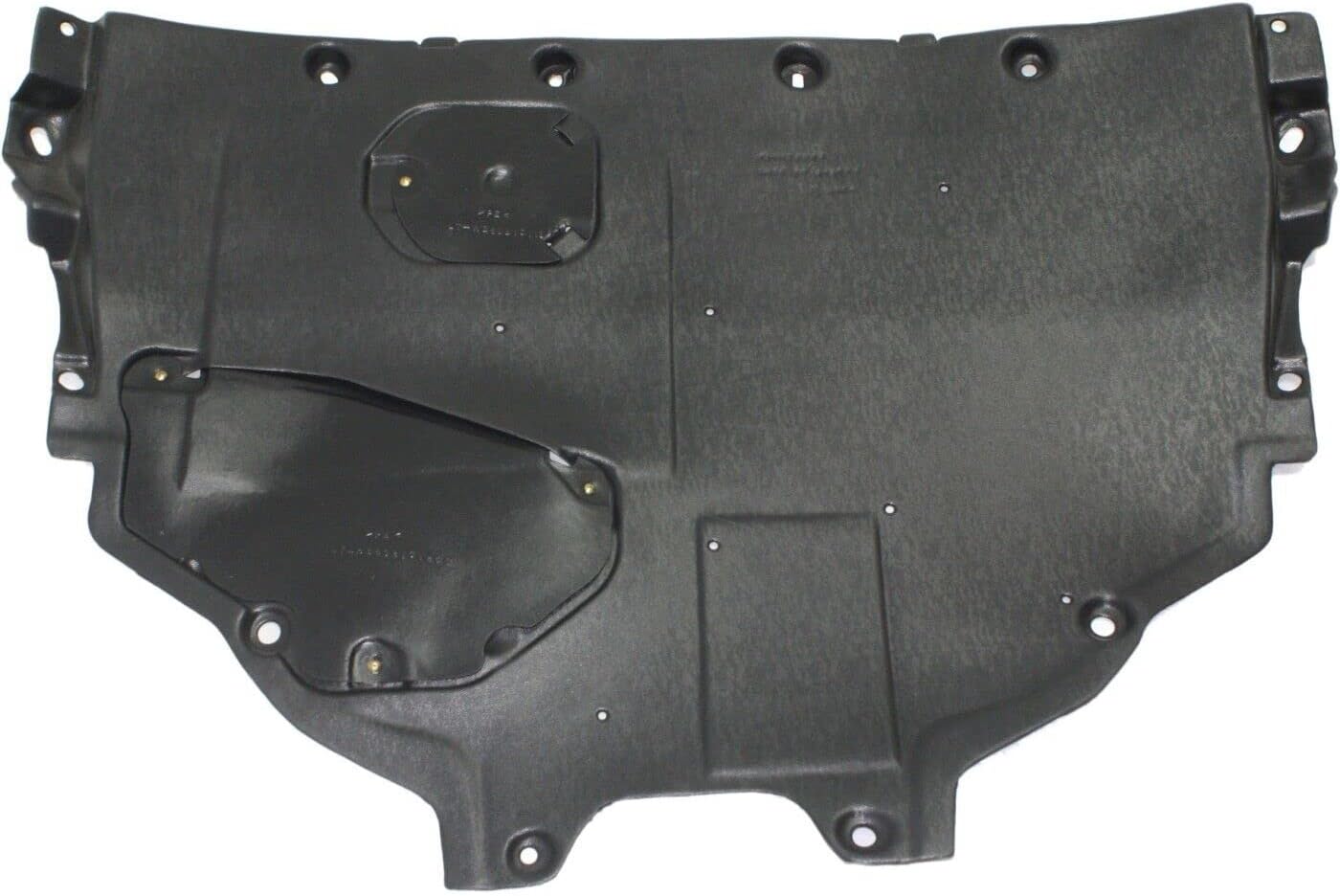 Front Rear Engine Splash Shield Assembly Under Cover Without Insulation Foam Direct Replacement Compatible with 2013-2023 Mazda CX-5/2016-2021 CX-9 MA1228118 TK4856110