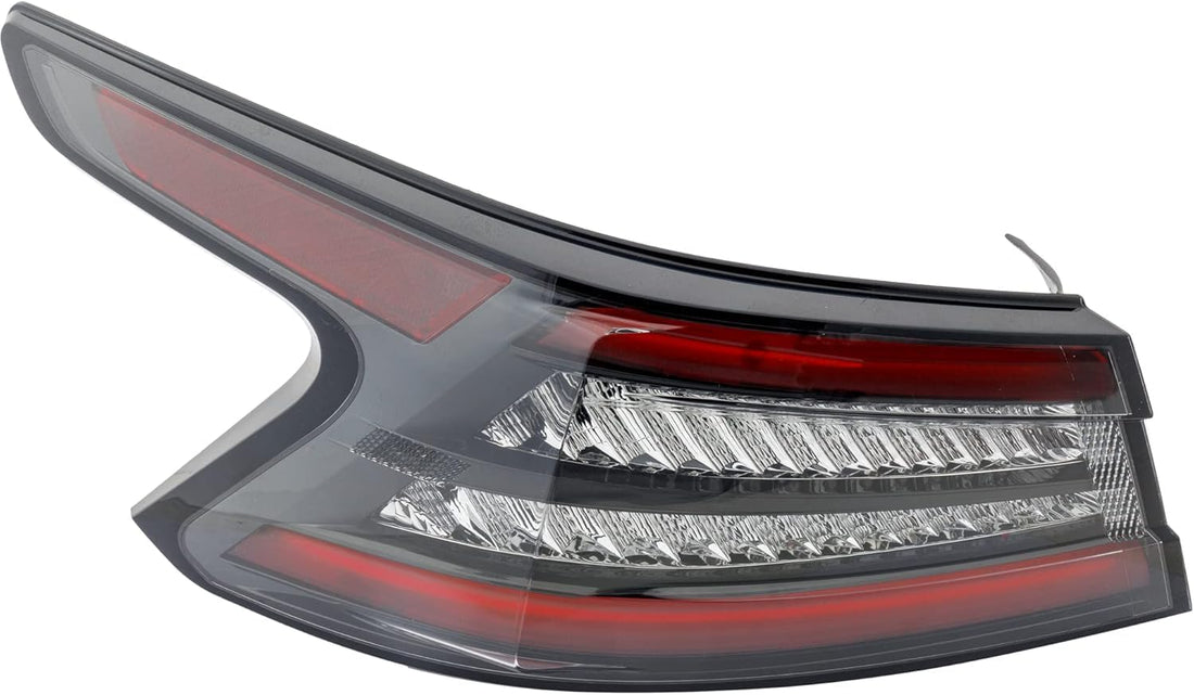 AUTOS PARTS PLUS Tail Light Assembly Left Driver Side Direct Replacement Compatible With 2019-2023 Nissan Maxima NI2804119 265559DJ0A