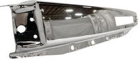 Front Bumper Impact Bar Chrome Steel + Lower Valance Air Deflector Textured with Tow Hook Holes Direct Replacement Compatible With 2007-2013 Chevrolet Silverado 1500 GM1092192
