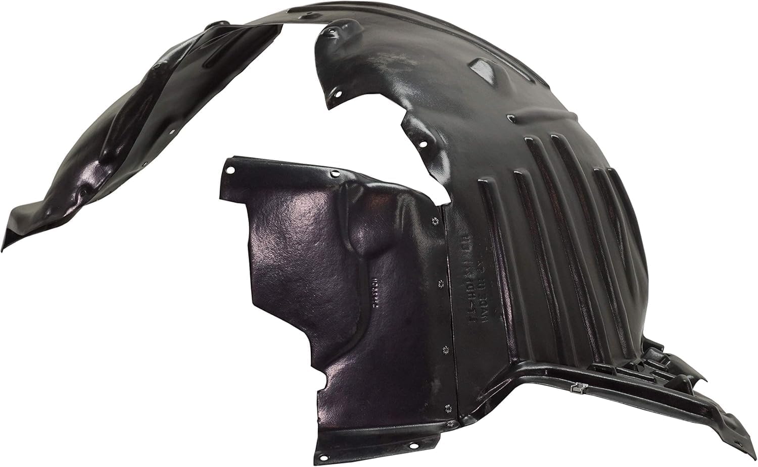 Front Fender Liner Left Driver Side Direct Replacement Compatible With 2016-2022 Honda Pilot / 2017-2020 Ridgeline HO1249183 74151TG7A01