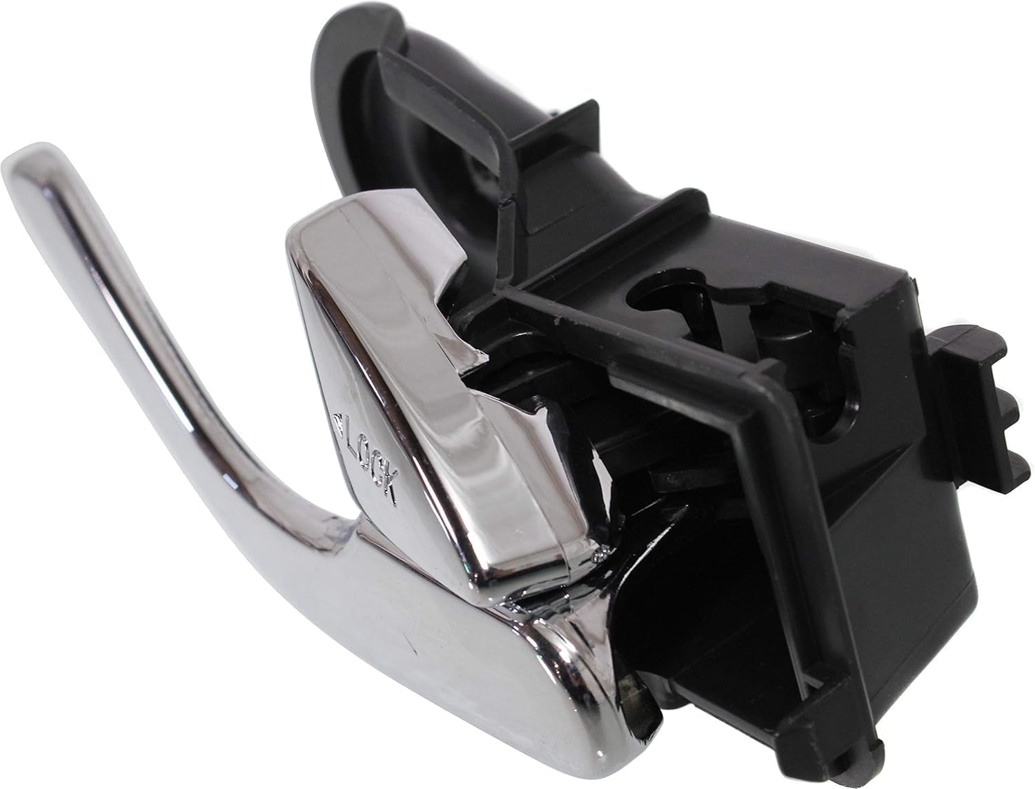 Front Or Rear Interior Door Handle Chrome Right Passenger Side Direct Replacement Compatible with 2001-2007 Ford Escape / 2005-2007 Mercury Mariner FO1353131 YL8Z7822601BA