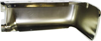 Rear Bumper End Cap Chrome Steel Without Sensors Holes Right Passenger Side Direct Replacement Compatible With 2009-2014 Ford F-150 FO1102374 9L3Z17906A