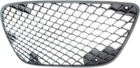 Front Bumper Outer Grille Textured Right Passenger Side Direct Replacement Compatible With 2014-2016 Mercedes Benz E-Class MB1039163 2128850623