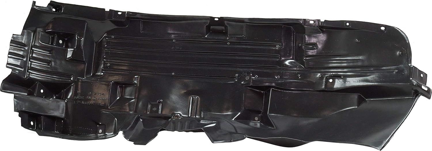 Front Fender Liner Left Driver Side Direct Replacement Compatible With 2017-2023 Nissan Titan NI1248177 63831EZ40C 638319FV1A