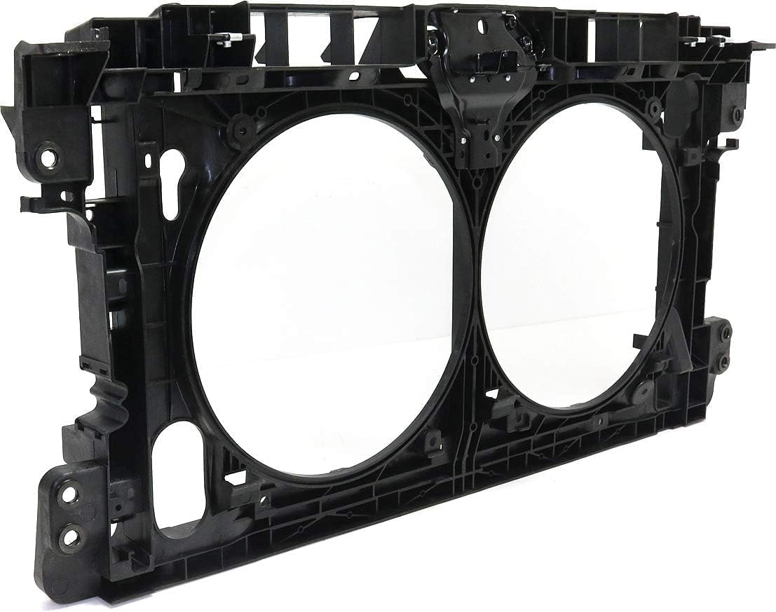 Front Radiator Support Assembly Plastic with Steel Direct Replacement Compatible With 2016-2018 Nissan Altima NI1225250 625009HS0A