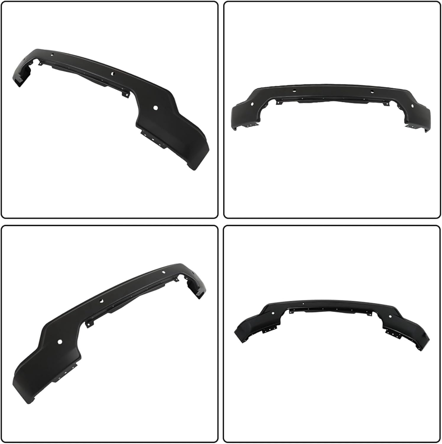 Front Bumper Face Bar Steel with Park Assist Sensors Direct Replacement Compatible With 2019-2021 GMC Sierra 1500 GM1002877
