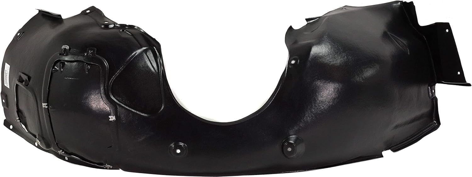 Front Fender Liner Left Driver Side Direct Replacement Compatible With 2003-2008 BMW Z4 BM1248113 51717012727