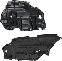 AUTOS PARTS PLUS Set of 2 Front Engine Splash Shield Left Driver & Right Passenger Side Direct Replacement Compatible with 2012-2014 Toyota Camry TO1228177 TO1228178 5144106150 5144206140