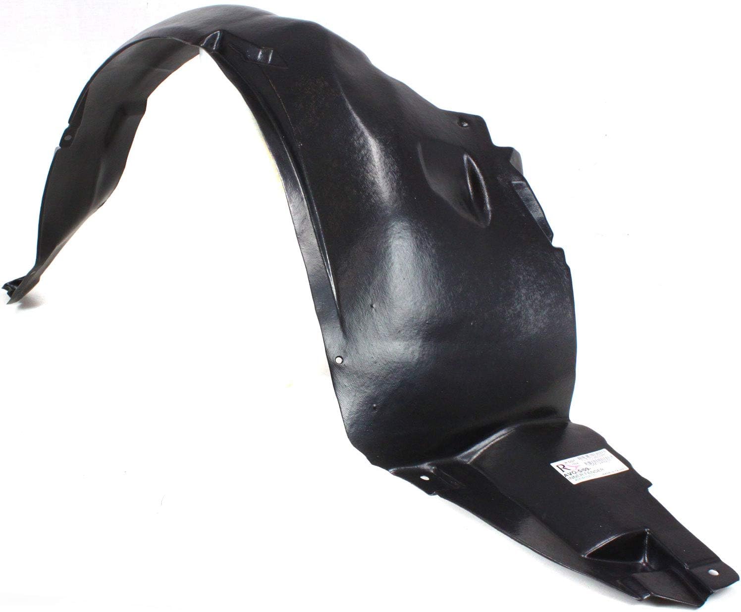 Front Fender Liner Left Drive Side Direct Replacement Compatible With 2009-2011 Chevrolet Aveo5 / 2009-2010 Pontiac G3 GM1248206 96808314