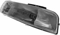 Front Head Light Assembly + Park Lamp Left Driver & Right Passenger Side Direct Replacement Compatible With 1999-2002 Chevrolet Silverado / 2000-2006 Tahoe GM2502187 GM2503187