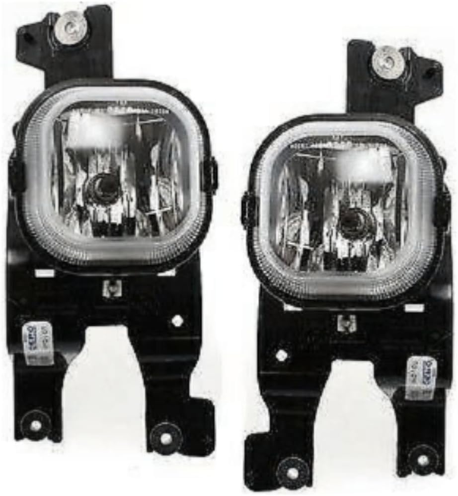 Set of 2 Front Fog Light Assembly Right Passenger & Left Driver Side Direct Replacement Compatible with 2008-2010 Ford F-Series Super Duty 7C3Z15200AA-PFM 7C3Z15201AA-PFM