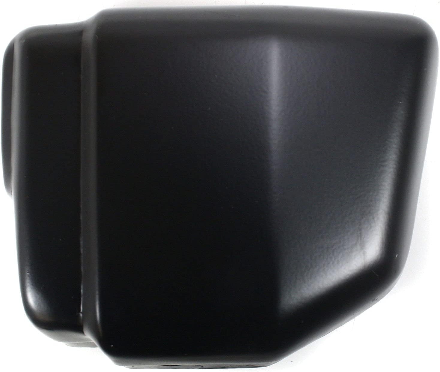 Set Of 2 Front Bumper End Cap Primed With Pad Holes Left Driver & Right Passenger Side Direct Replacement Compatible With 1986-1992 Nissan D21 NI1005106 NI1004134 6202409G01