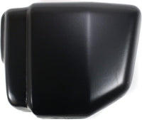 Set Of 2 Front Bumper End Cap Primed With Pad Holes Left Driver & Right Passenger Side Direct Replacement Compatible With 1986-1992 Nissan D21 NI1005106 NI1004134 6202409G01
